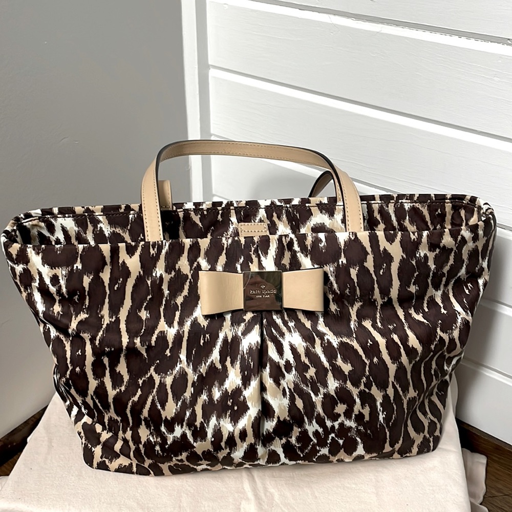 Kate Spade animal print handbag